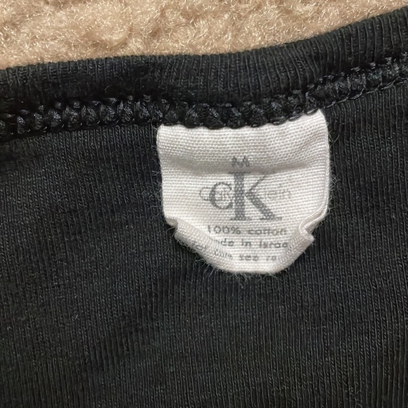 Calvin Klein Black Cotton Dress. Women’s Size M - Picture 3 of 3